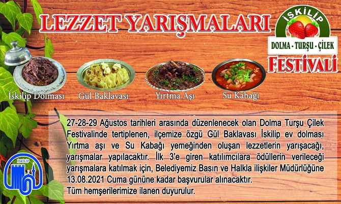 YÃ–RESEL LEZZETLER YARIÅžACAK